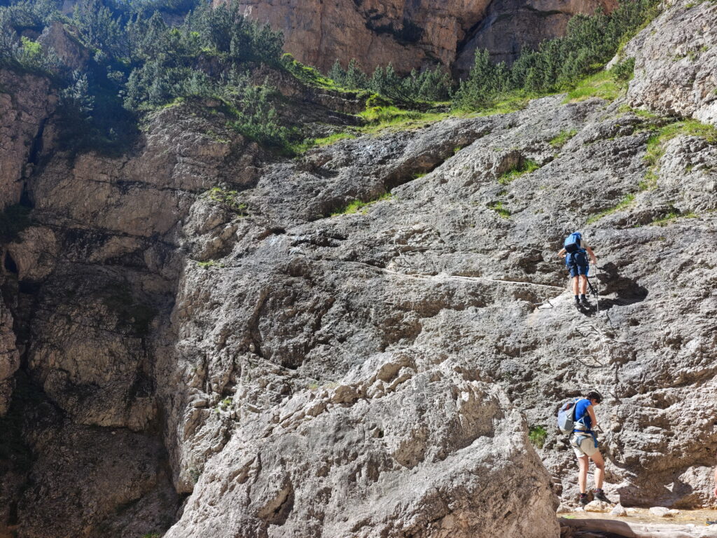 Cascate di Fanes Klettersteig